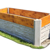 Betonové vyvýšené záhony Zlín