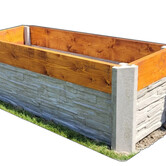 Betonové vyvýšené záhony Zlín